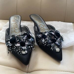 Sam Edelman Dorcey Embellished kitten heel